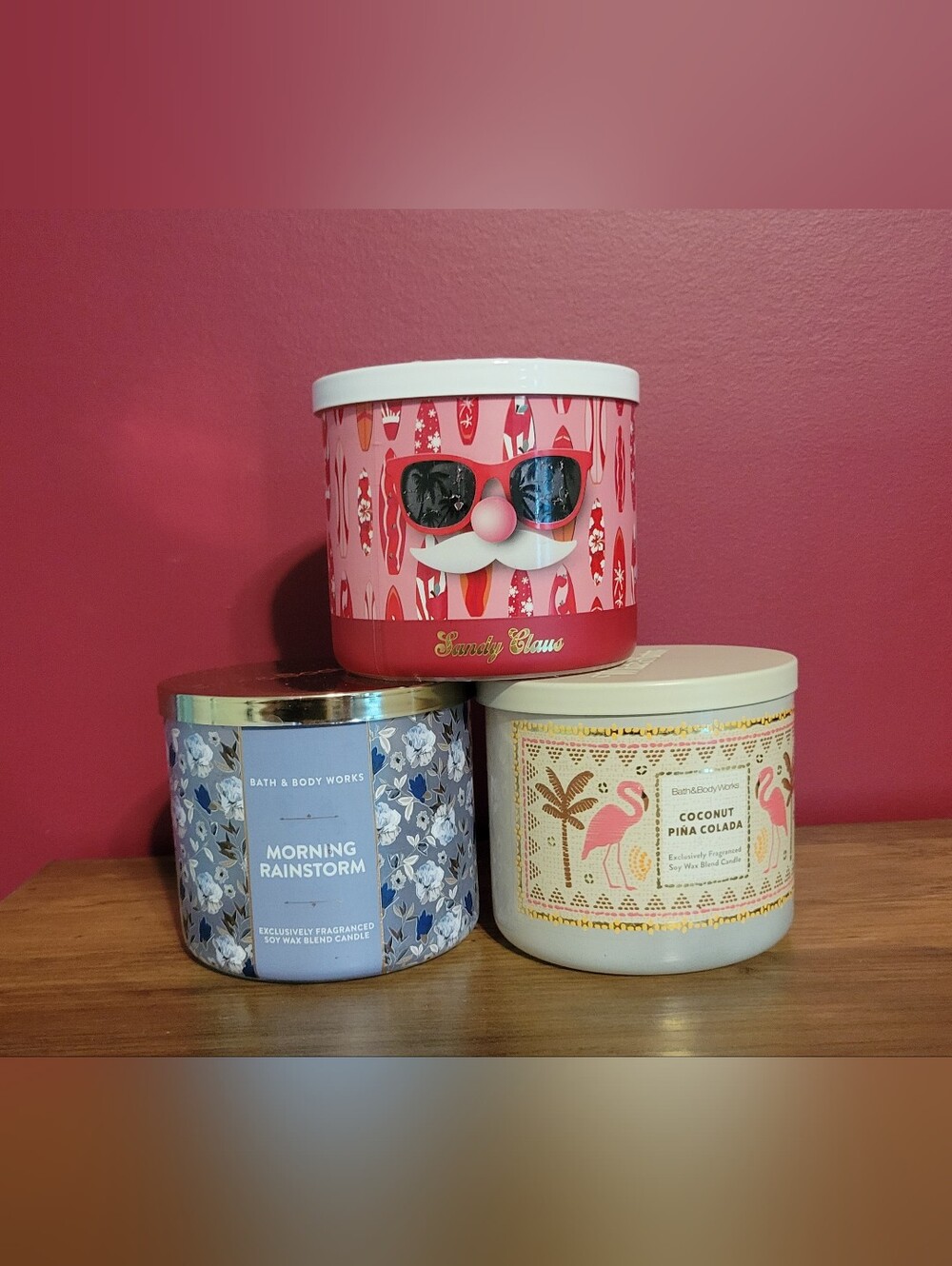 Crafting Glass Containers, Set of Three